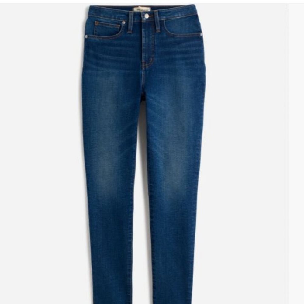 Madewell Curvy High Rise Skinny Jeans Size 27 - Picture 3 of 10